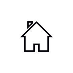 Estate home vector icon