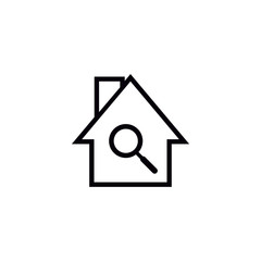 Estate home vector icon