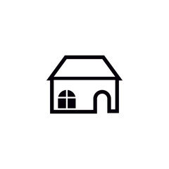 Estate home vector icon