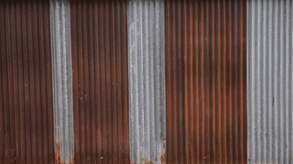 fluted wall texture or metal texture background. texture background. rust or construction