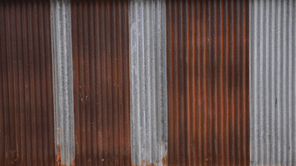fluted wall texture or metal texture background. texture background. rust or construction © OlgaChan