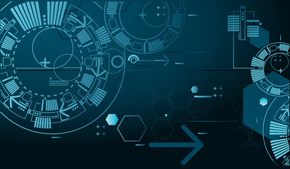 Abstract technology background