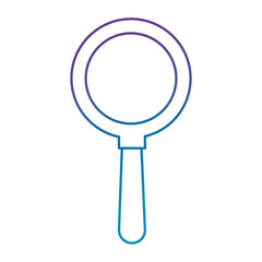 magnifying glass isolated icon vector illustration design