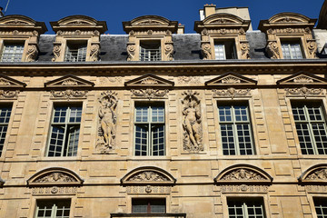 Demeure historique du Marais à Paris, France