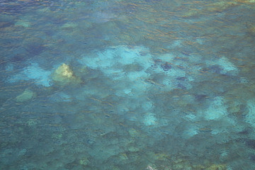 Ionian Sea near Palaiokastritsa. Greece