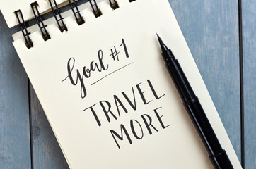 Goal #1 TRAVEL MORE