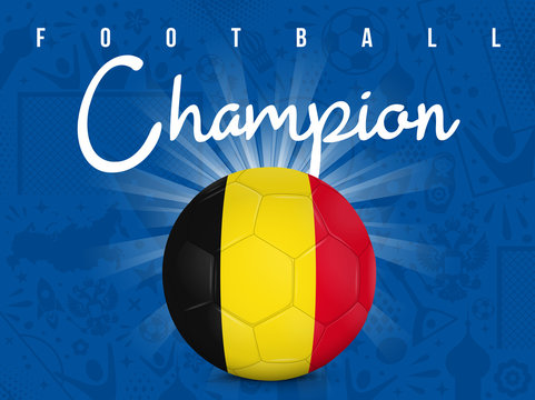 BELGIQUE - CHAMPION FOOTBALL 
