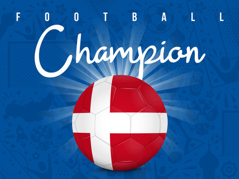 DANEMARK - CHAMPION FOOTBALL 