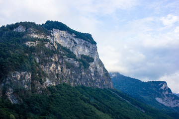 Berghang im Vercors, Frankreich.