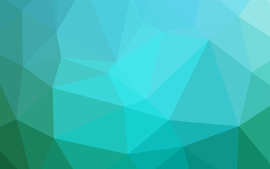 Light Blue, Green vector blurry triangle texture.