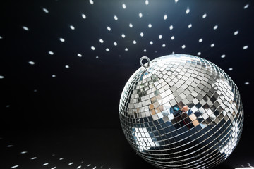 A Mirror disco ball
