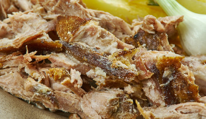 Carolina style chopped pork barbecue