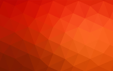 Obraz premium Light Red vector triangle mosaic cover.