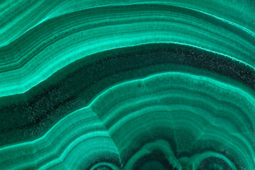 The green malachite. Photo texture. Macro.