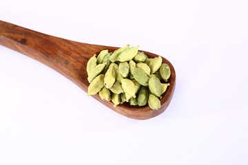 Whole Cardamom or Elaichi, Indian Spices