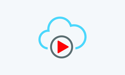 cloud database vector  icon