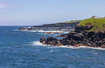 Scenic Maui Coastline Near Hana