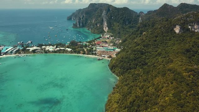 PhiPhi Island 2 - Drone Flight - Thailand