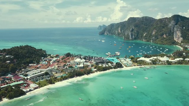 PhiPhi Island 3 - Drone Flight - Thailand