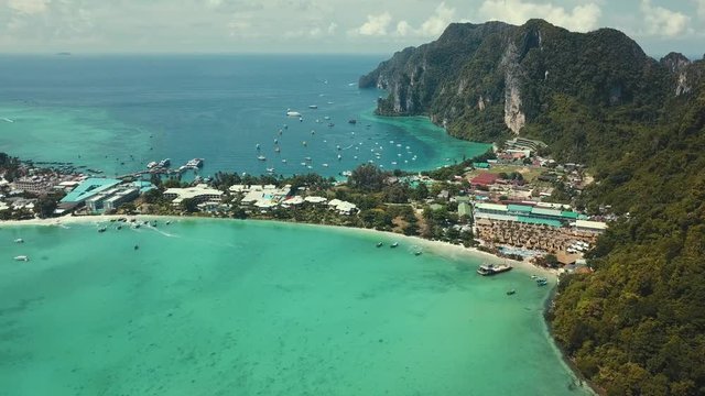 PhiPhi Island 4 - Drone Flight - Thailand