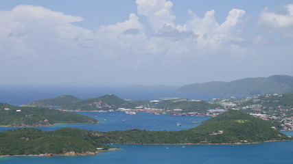 Fototapeta na wymiar Charlotte Amalie Saint Thomas, Us Virgin Islands