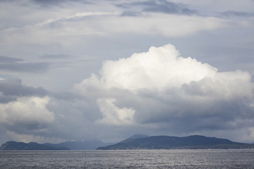 Salish Sea around the San Juan Islands