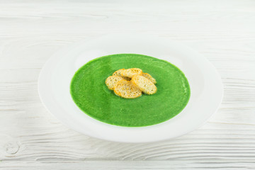 spinach cream soup