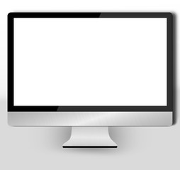 screen, computer illustration, empty computer screen