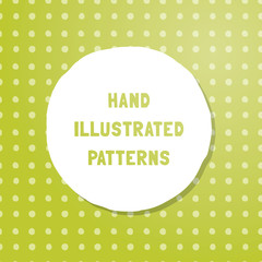 Vector hand-illustrated seamless texture.