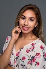 Hispanic Woman Portrait