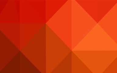 Light Red vector low poly texture.