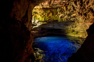 The Enchanted Well-Poço Encantado in The State of Bahia Brazil