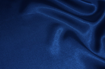 Blue satin, silk, texture background