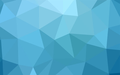 Obraz premium Light Blue, Yellow vector abstract mosaic background.