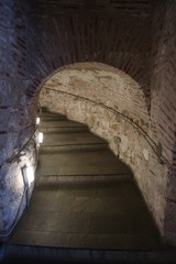 Obraz premium Inside the White tower, Thessaloniki, Greece