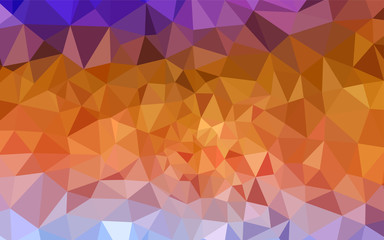 Light Multicolor vector shining triangular cover.