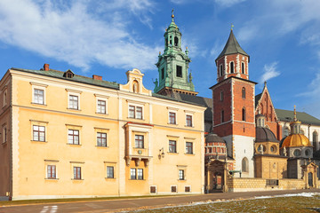 Krakow, the Wawel Castle and Cathedral, Poland