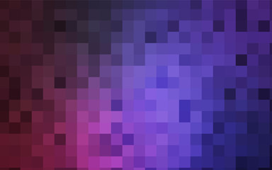 Fototapeta na wymiar Dark Purple, Pink vector Polygon Abstract Background. Polygonal Geometric rectangle.