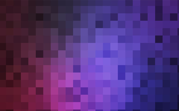 Dark Purple, Pink vector Polygon Abstract Background. Polygonal Geometric rectangle.
