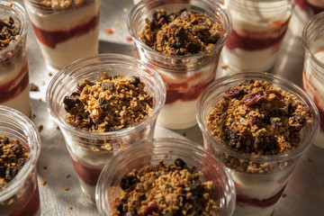 Fruit Parfait array