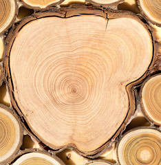 Core of juniper and sandalwood background