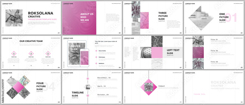 Poster minimal presentations design, portfolio vector templates with elements on white background. multipur