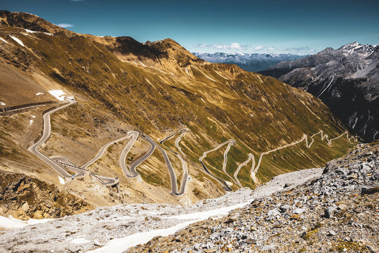 Stilfser Joch Italien ( Passo de Stelvio )