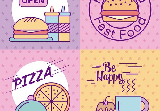 4 Fast Food Layouts