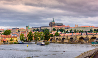Obraz premium Prague castle during Summer