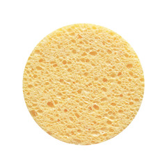 sponge for face isolated on white background