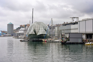 the bubble and the aquarium is the largest Italian aquarium, the first in Europe for animal...