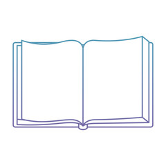 book open isolated icon vector illustration design