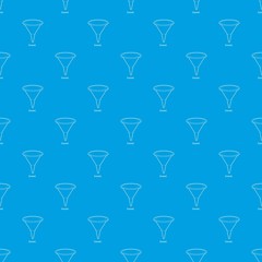 Funnel pattern vector seamless blue repeat for any use