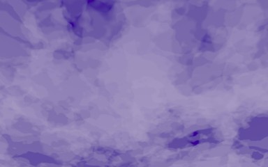 Background of abstract purple color smoke. The wall of purple fog. 3D illustration